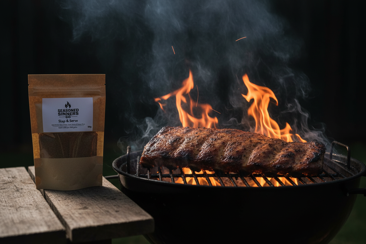 Ribs on Fire